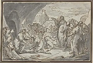 The Raising of Lazarus by Jean-Baptiste Van Loo