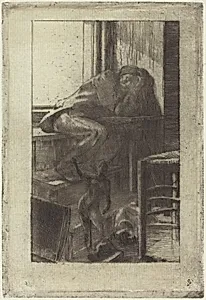 The Roman Studio (L'Atelier de Rome) by Albert Besnard