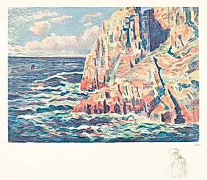 The Sea at Camaret (La mer a Camaret)