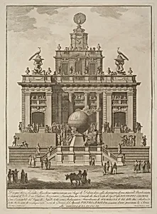 The Seconda Macchina for the Chinea of 1785: A Pleasure Palace with an Air Balloon