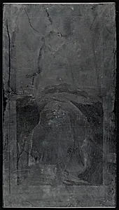 The Soul exploring the recesses of the Grave