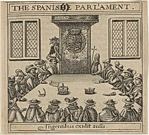 The Spanish Parliament from Vox Populi Eoricum, by Thomas Scott