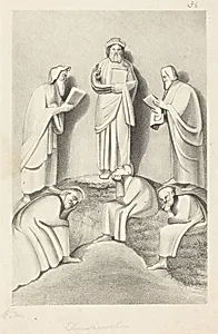 The Transfiguration by W. Walton after John Flaxman