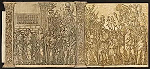 The Triumph of Julius Caesar [no.7 and 8 plus 2 columns]
