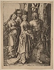 The Two Couples in the Forest