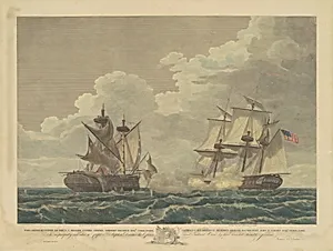 The U.S. Frigate United States Capturing His Britannic Majesty's Frigate Macedonian
