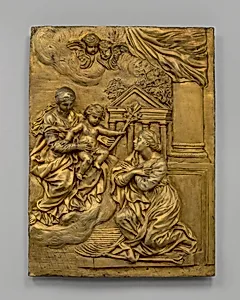 The Virgin and Child Appearing to Saint Martina