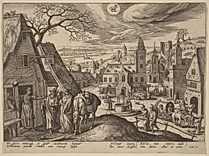 The Virgin and Joseph at the Inn