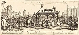 The Wheel by Jacques Callot