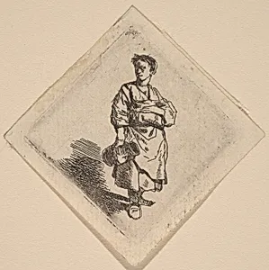 The Woman with the Jug, Standing