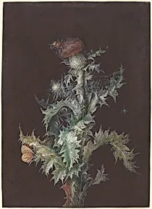 Thistle with Insects