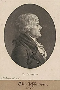 Thomas Jefferson by Charles B. J. Févret de Saint-Mémin