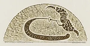 Thomas Nichols from A Portfolio of Rubbings from Early American Stone Sculpture