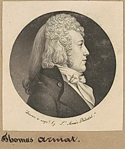 Thomas Wright Armat by Charles B. J. Févret de Saint-Mémin