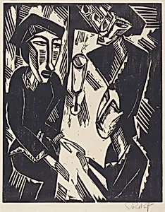 Three at a Table (Drei am Tisch)