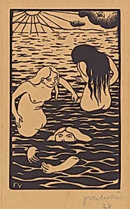 Three Bathers