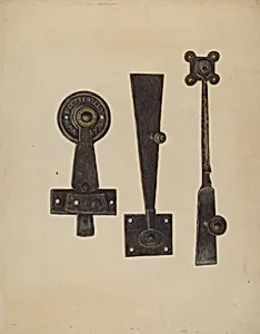 Three Door Latches