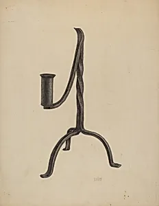 Three Legged Candlestick