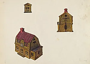 Tiled Roof House Bank