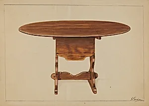 Tip Table (Hutch)