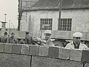 Title from caption on object: “Barricade, Berlin”