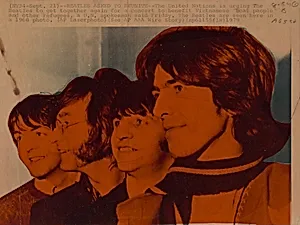 Title from caption on object: “Beatles Asked to Reunite”