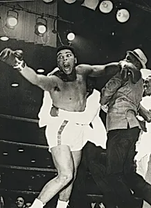 Title from caption on object: “Cassius Wins World Heavyweight Championship”