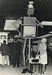 Title from caption on object: “T.V. Robot”