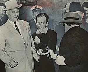 Title from caption on object: “Two Days after He Was Accused of Assassinating the President...”