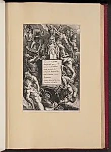 Title Page for Hubert Goltzius, Romanae et Graecae Antiqvitatis Monvmenta (Opera Omnia, I)