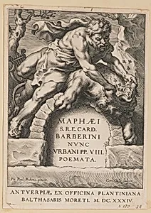 Title Page for Maffeo Barbarini, Poemata