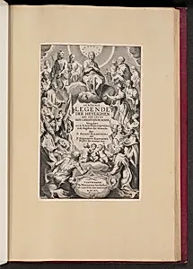 Title Page for Pedro de Ribadineira and Heribert Rosweyde, Generale Legende der Heylighen