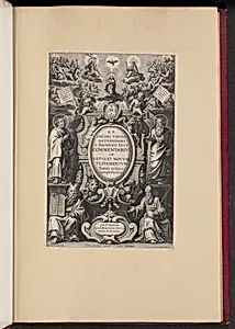 Title Page for R.P. Jacobi Tirini's "Commentarius in Vetvs et Novvm Testamentvm"