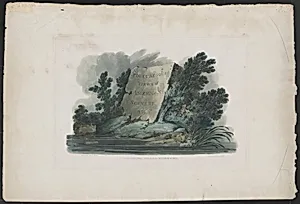 Title Page for the series "Picturesque Views of American Scenery"