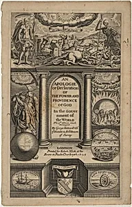 Title Page to An Apologie, or Declaration of the Power and Providence of God