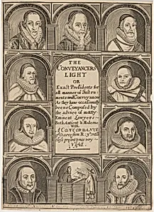 Title Page to the Conveyancers Light by Thomas Cross