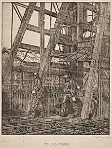 Toiling Miners