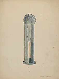 Tole Candlebrum