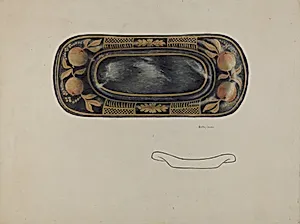 Toleware Tray