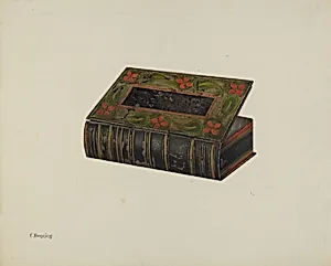 Toleware Trinket Box