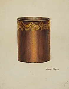 Toleware Vase