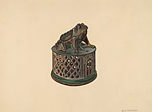 Toy Bank: Frog