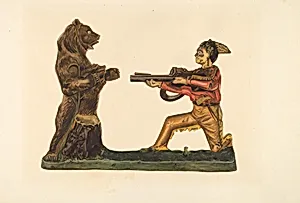 Toy Bank: Hunter Shooting Bear