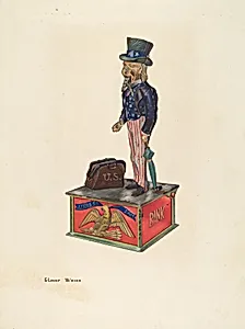 Toy Bank: Uncle Sam