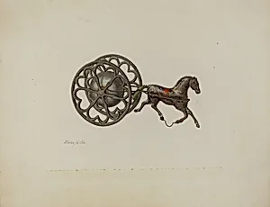 Toy Bell Cart