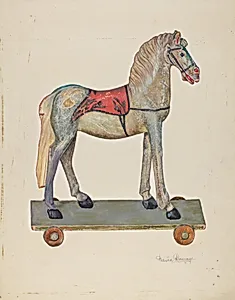 Toy Wooden Horse
