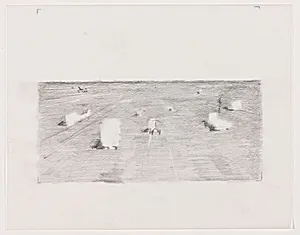 Travelers [preparatory drawing]