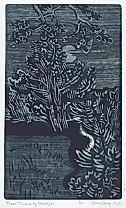 Trees Touched by Moonlight