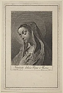 Trinitatis delicia Virgo Maria