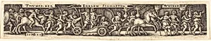 Triumphal Procession of the Noble Glorious Women by Sebald Beham